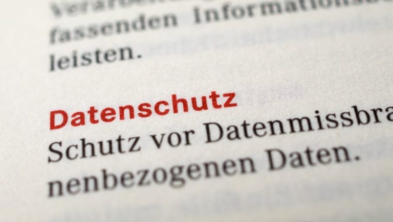 Datenschutz